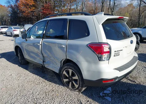 2017 Subaru Forester 2.5I Premium from USA, damaged, VIN JF2SJAEC8HH483055